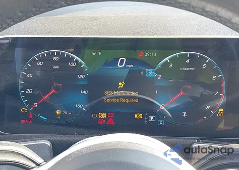 2021 Mercedes-Benz Glb 250 из США, поврежденный, VIN W1N4M4GB9MW093715